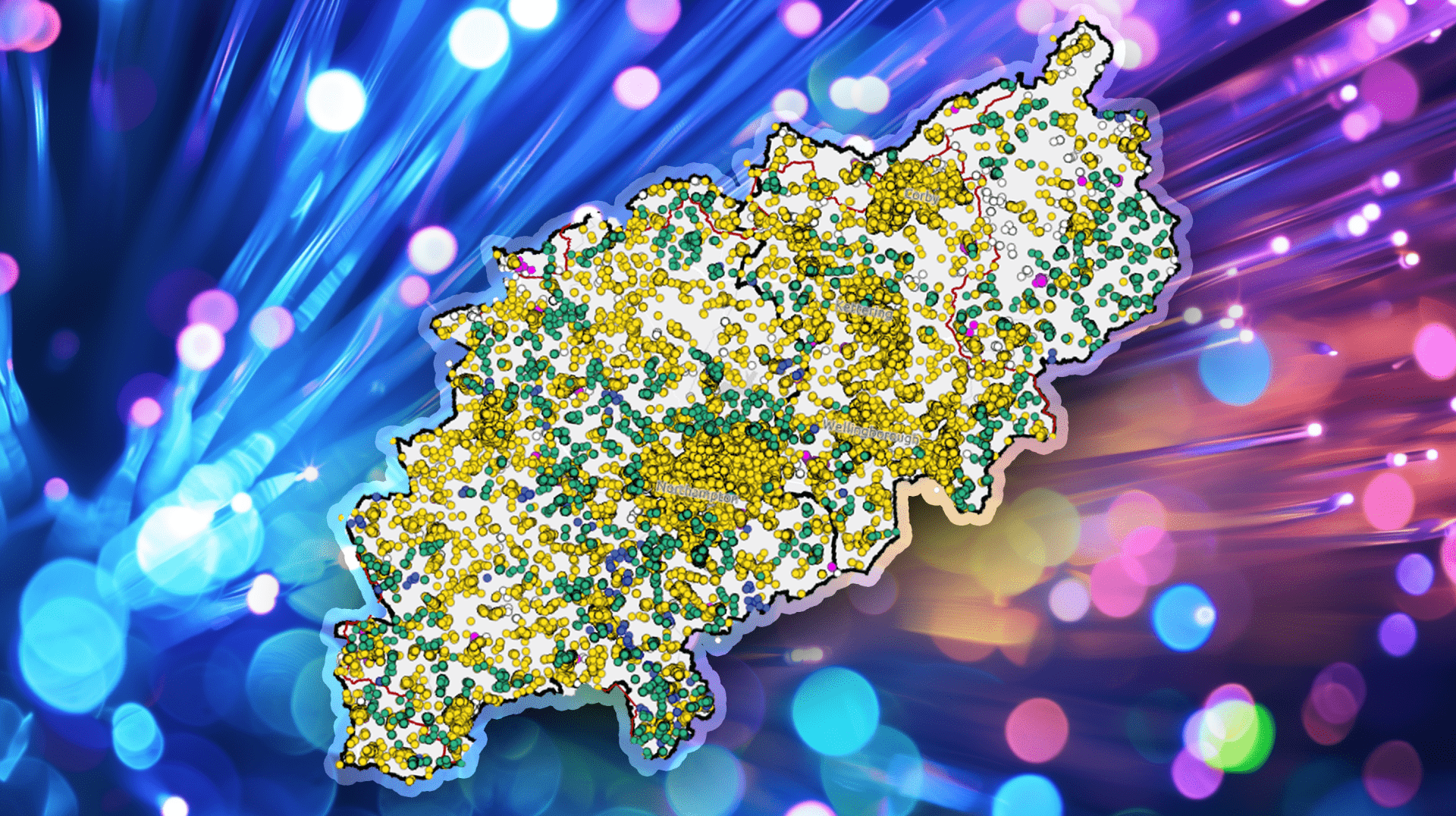 Superfast image with map