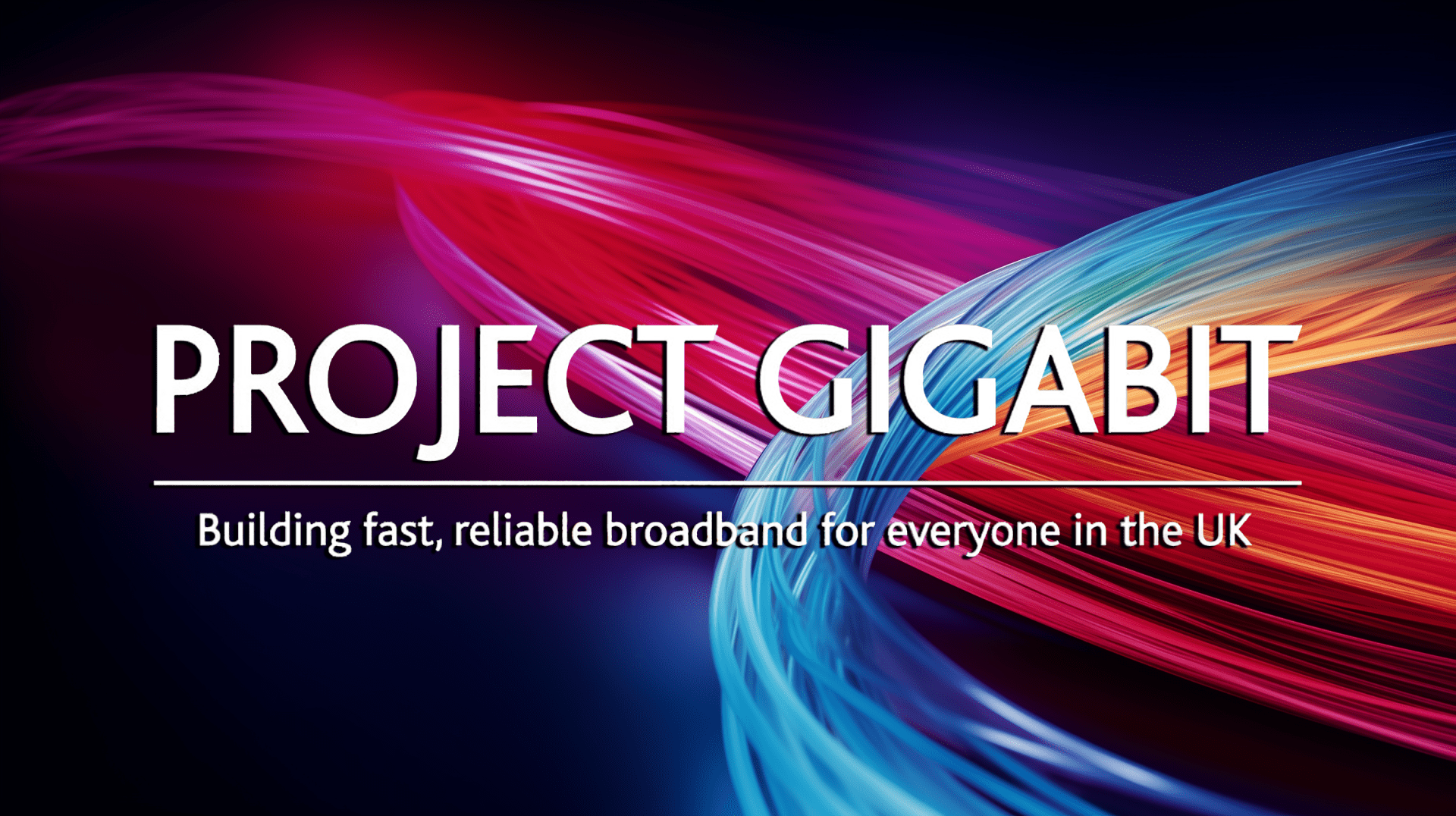 superfast Northampton with Project gigabit logo